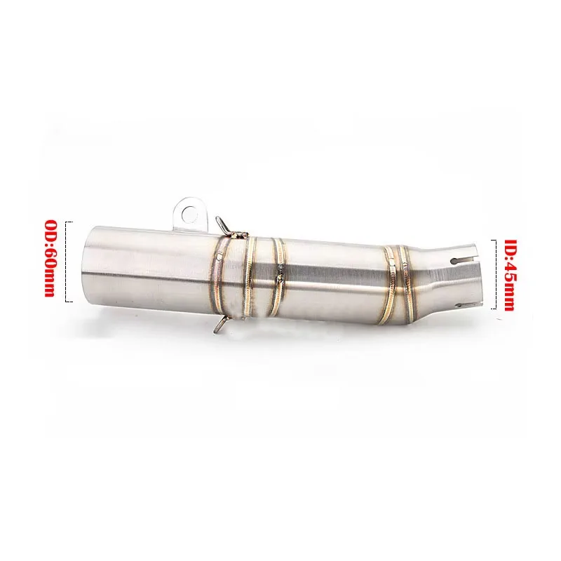 Adaptador de tubo de escape 60 mm para Yamaha YZF-R6 (2006-2023) - imagen 3