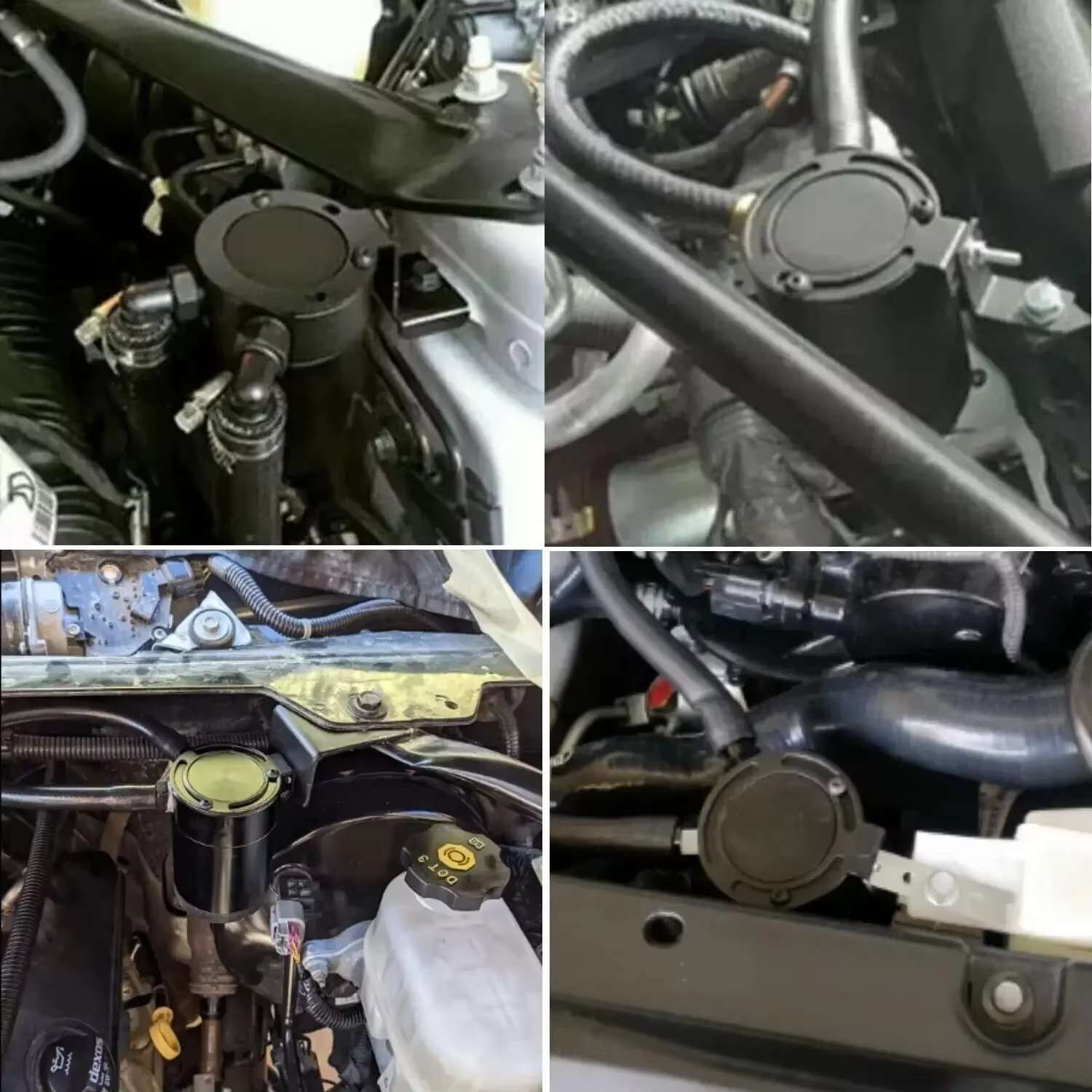 Separador de aceite Billet con depósito para Honda Civic - imagen 5