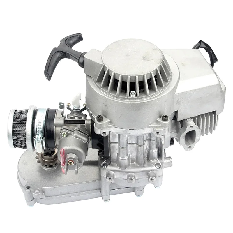 Filtro de aire con piñón para motor 49 cc 2T de arranque manual