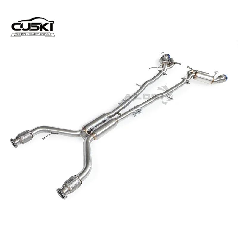 Escape cat-back INOX deportivo para Nissan 350Z V6 (2003-2008) - imagen 3