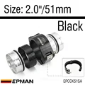 2inch 51mm Black