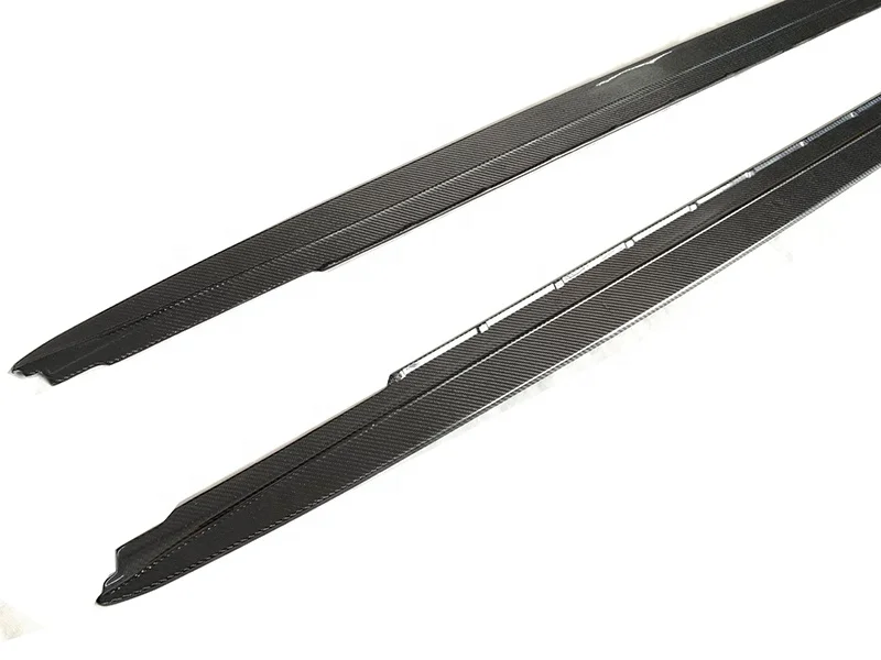 Faldones laterales fibra de carbono estilo M-Power – BMW M5 F90 G30 - imagen 4