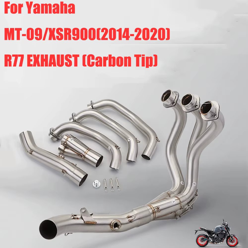 Silenciador de escape universal 51 mm para Yamaha MT-09, FZ-09 y XSR900 - imagen 2