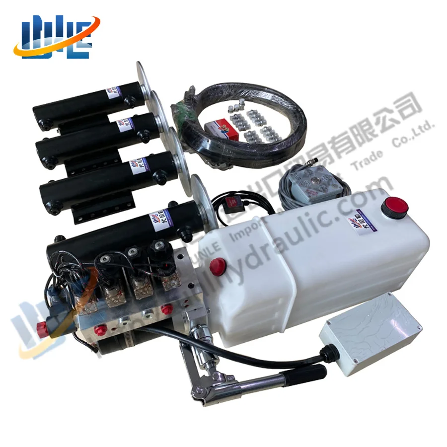 Accesorios para vehículos recreativos, cilindro telescópico, sistema de elevación de nivelación automática, sistema de nivelación RV, sistema de Control de elevación de cilindro hidráulico - imagen 5