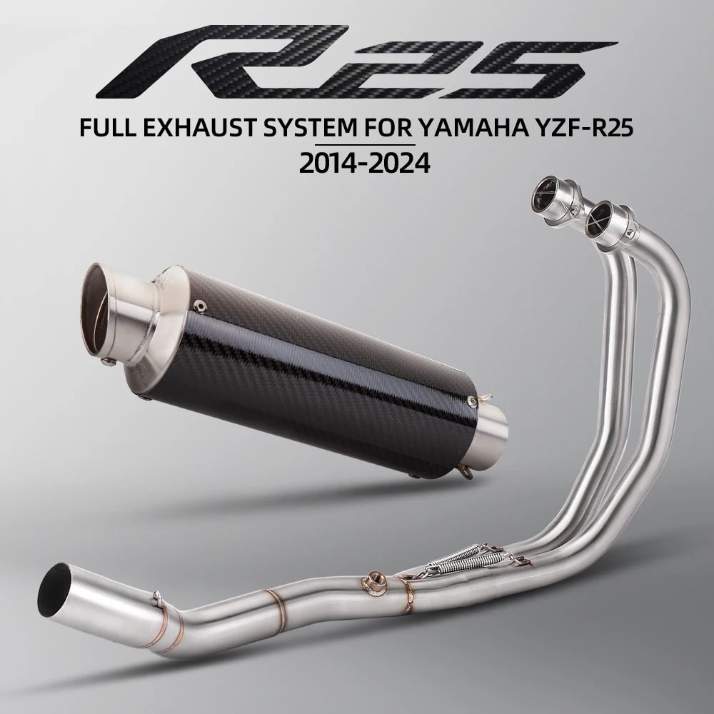 Leo GP Escape Slip On Yamaha MT-03 R25 R3 2015-2024