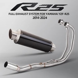 Leo GP Escape Slip On Yamaha MT-03 R25 R3 2015-2024