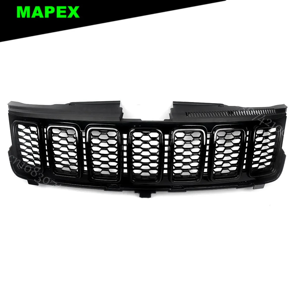 Parachoques delantero negro rejilla Jeep Grand Cherokee 2017-2020 - imagen 2