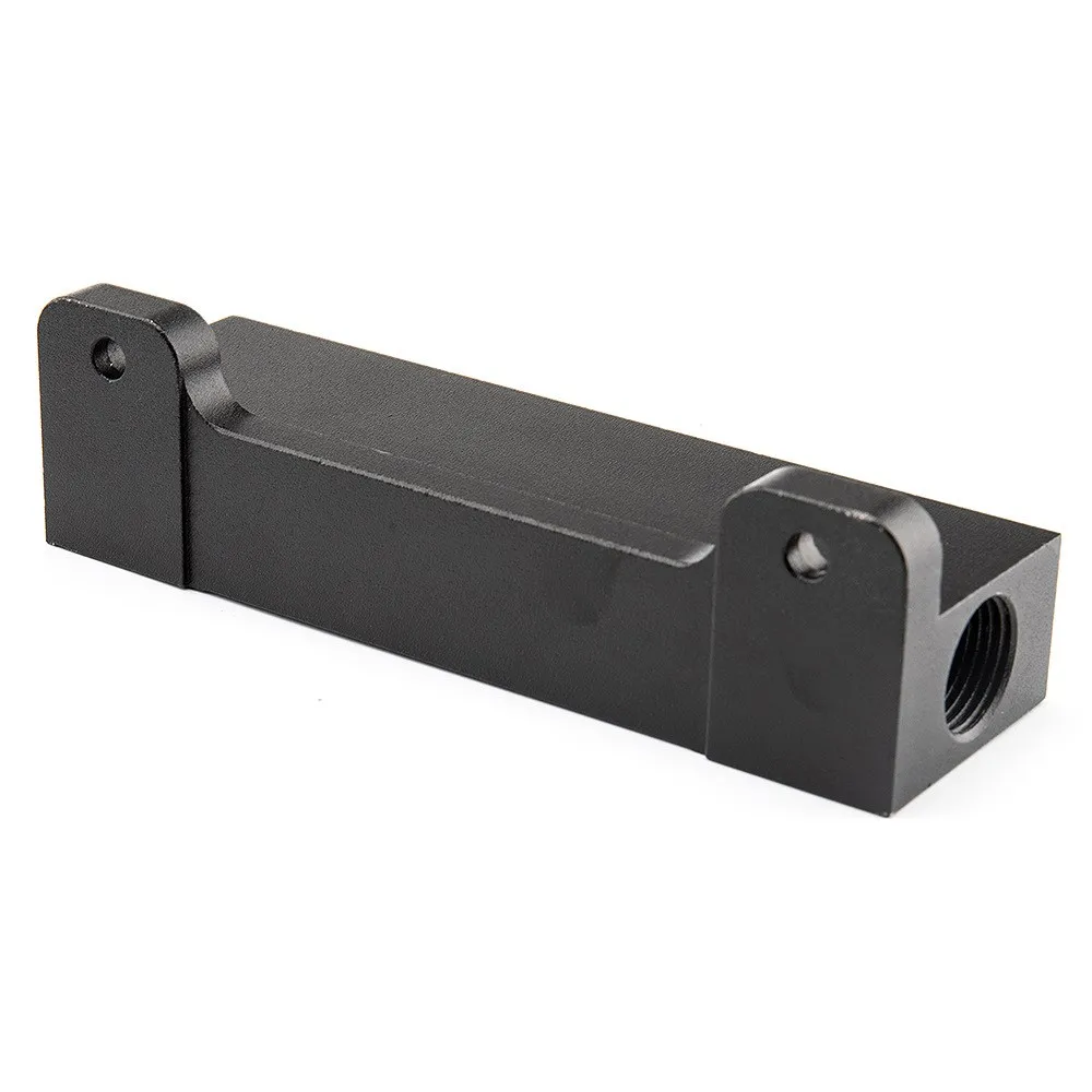 Colector de admisión turbo 6 puertos 1/8 NPT negro universal - imagen 3