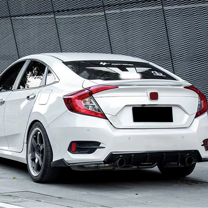 Alerón trasero tipo MC para Honda Civic X Sedán 2016-2020 - imagen 3