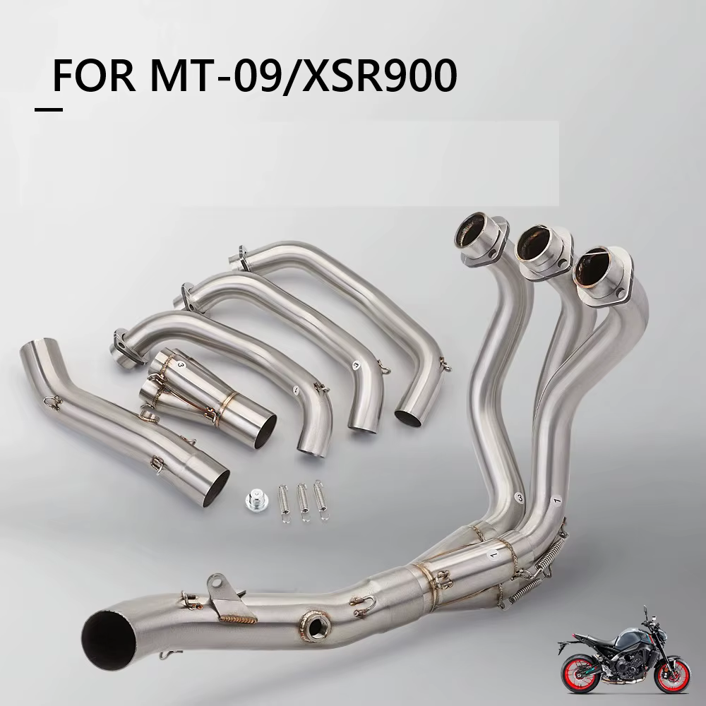 Silenciador de escape universal 51 mm para Yamaha MT-09, FZ-09 y XSR900