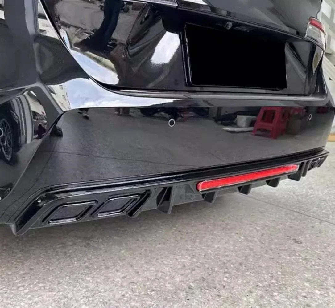 Alerón de labio trasero negro brillante para Honda Inspire 2023 2024, luz de freno mejorada, lámpara de parachoques trasero, accesorios para automóviles - imagen 4