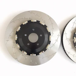 D75 Discos flotantes delanteros 400 x 38 mm para Audi S6 C7 Quattro