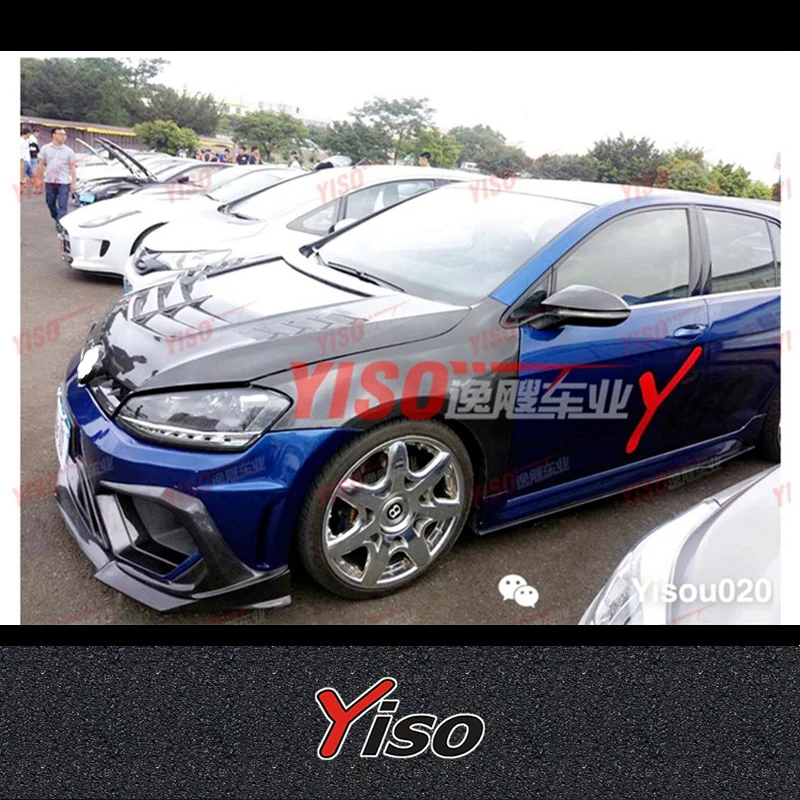 Kit parachoques delantero fibra de carbono Golf 7 R GTI R-Line - imagen 5