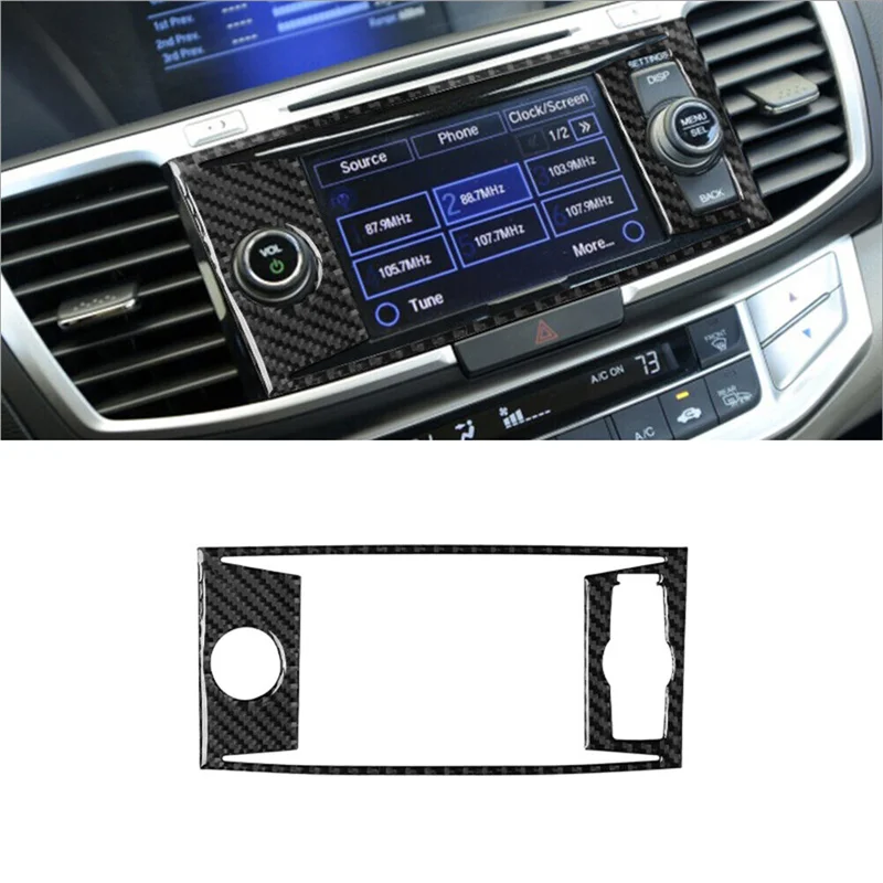 Embellecedor consola central fibra de carbono Honda Accord 2013-2017 - imagen 5
