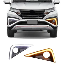Luz diurna LED cubierta antiniebla señal amarilla – Toyota Rush 18-19