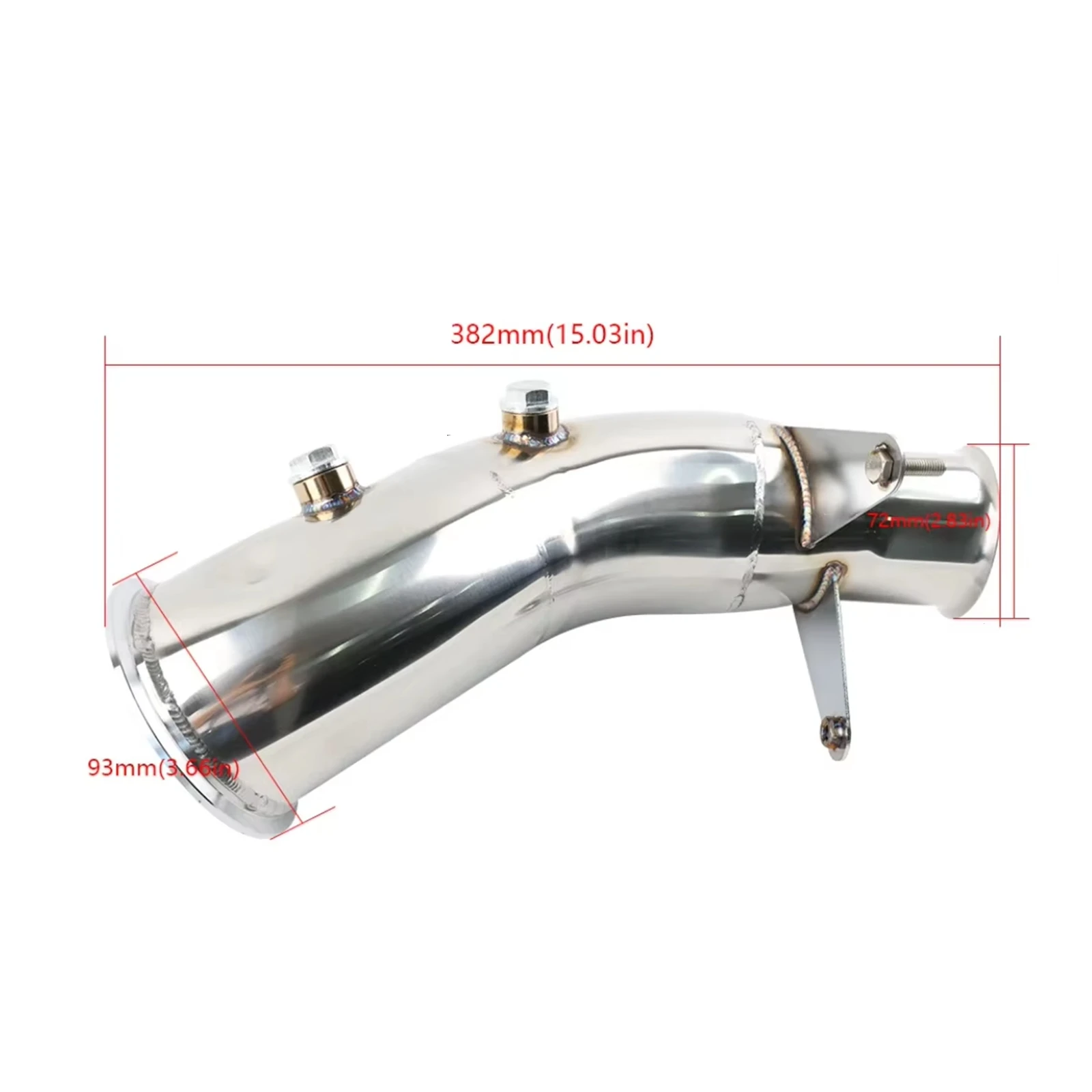 Downpipe de acero inoxidable BMW 435i/M235i N55 F32/F22 - imagen 2