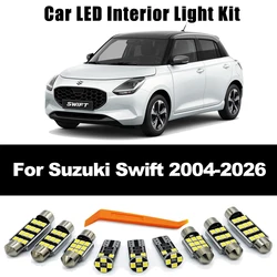 Kit de luces LED interiores y matrícula Suzuki Swift 2004-2026