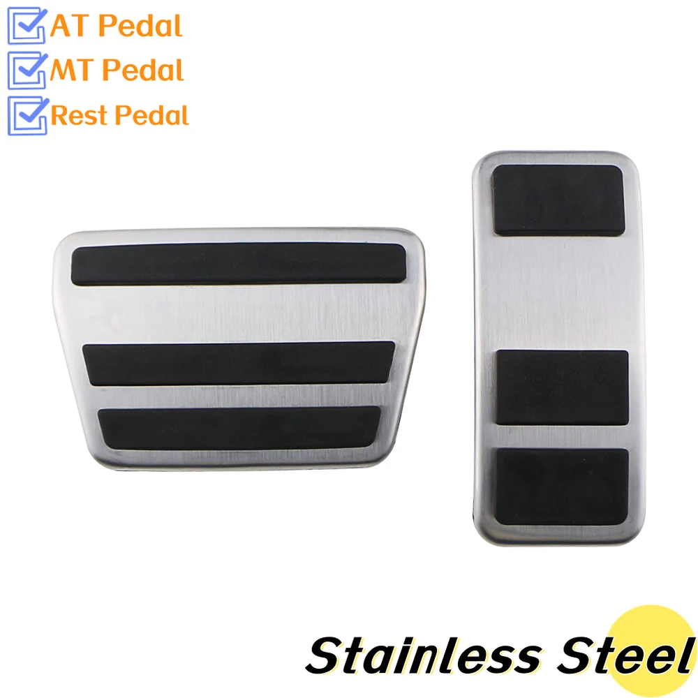 Cobertores pedales acero inox – Ford Fiesta MK8 ST, Ecosport, Puma