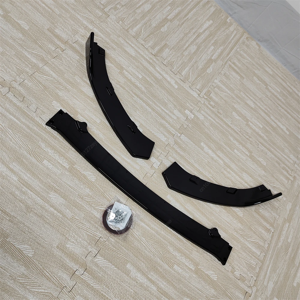 Difusor divisor de alerón de parachoques delantero de coche, 3 uds., para Mazda MX-5 MX5 Miata ND 2016-2025, kit de carrocería de 2 puertas, Tuning Gloss Blcak - imagen 5