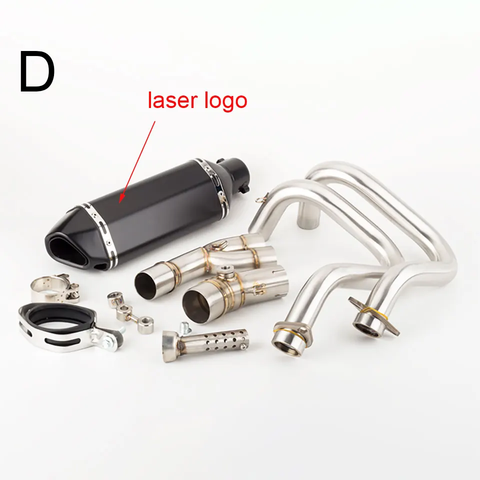 Silenciador de escape completo Kawasaki ER-6N ER-6F Z650 Ninja - imagen 5