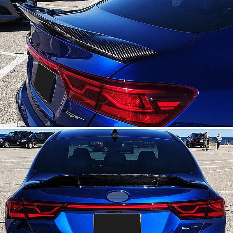 Alerón trasero carbono Kia Forte GT 2019-2021 - imagen 2