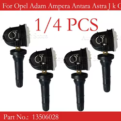 OEM 13506028 Sensor TPMS presión neumáticos Opel Astra J Adam