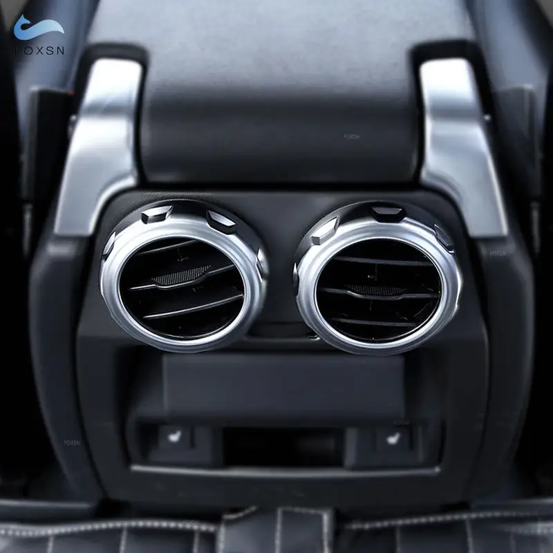 Reposabrazos con salida de aire cromada para Land Rover Discovery 3, 4