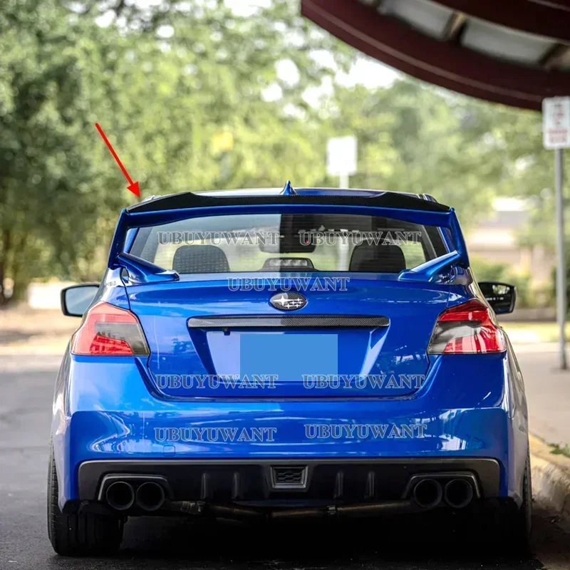 Alerón trasero de fibra de carbono para Subaru WRX STI 2015-2021 - imagen 4