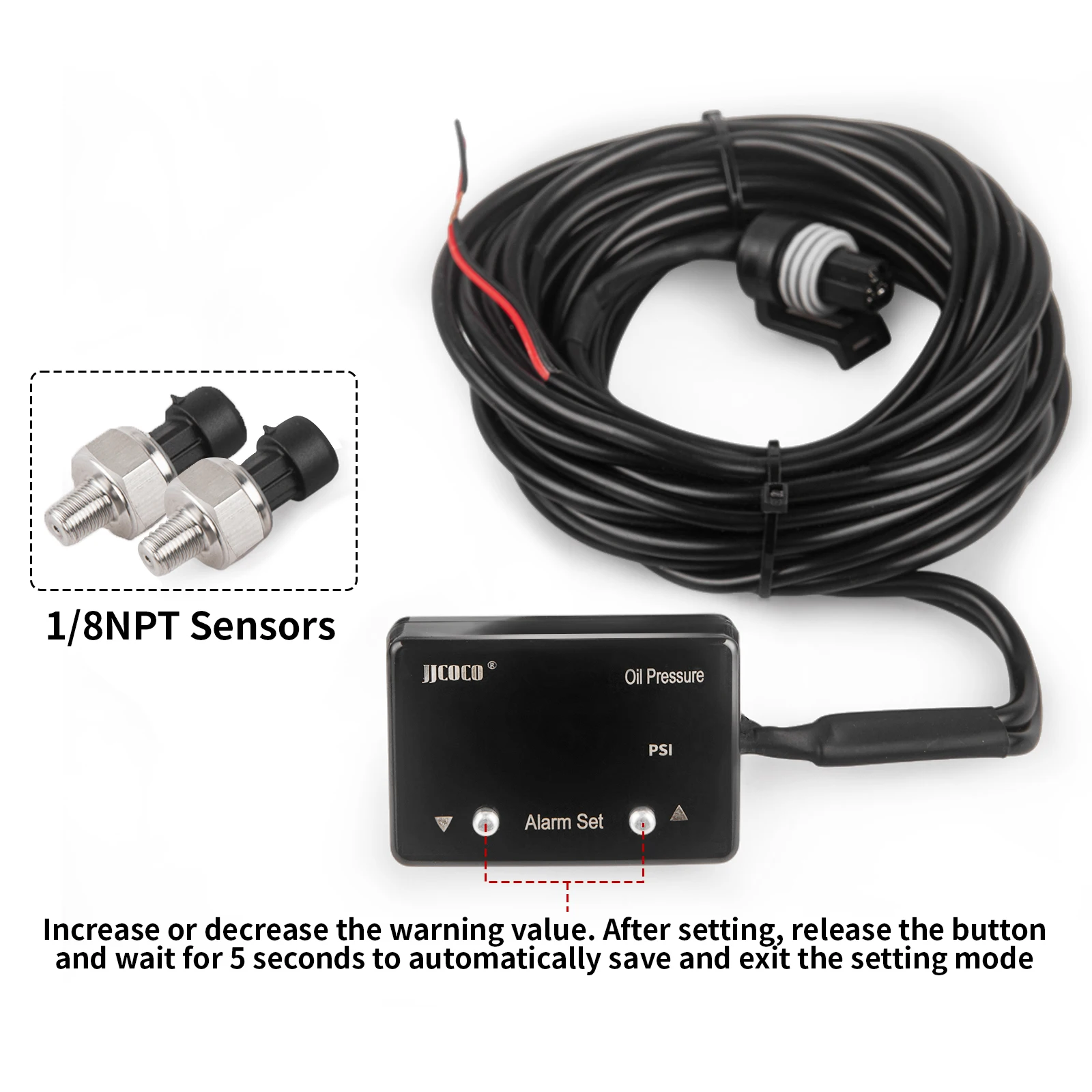 Esquema de conexión y montaje del sensor de presión
