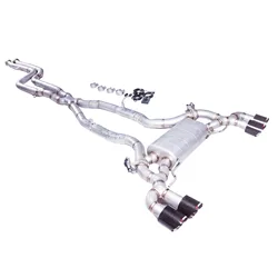 Sistema escape completo Catback con válvula para BMW X4M 3.0T S58