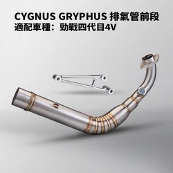 Silenciador de escape 51 mm para Yamaha Cygnus Gryphus 4V