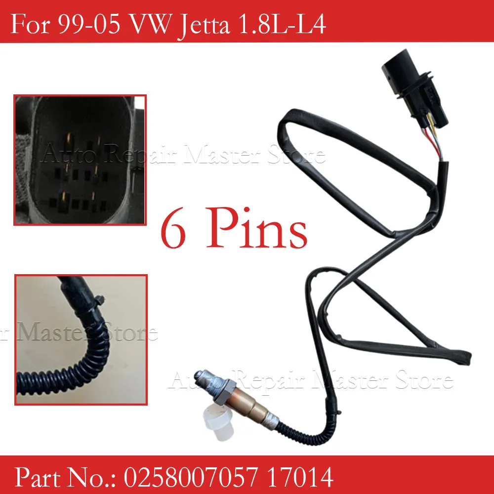 Bosch 0258007057 Sensor O2 banda ancha AFR LSU4.2 - VW Jetta 1.8L
