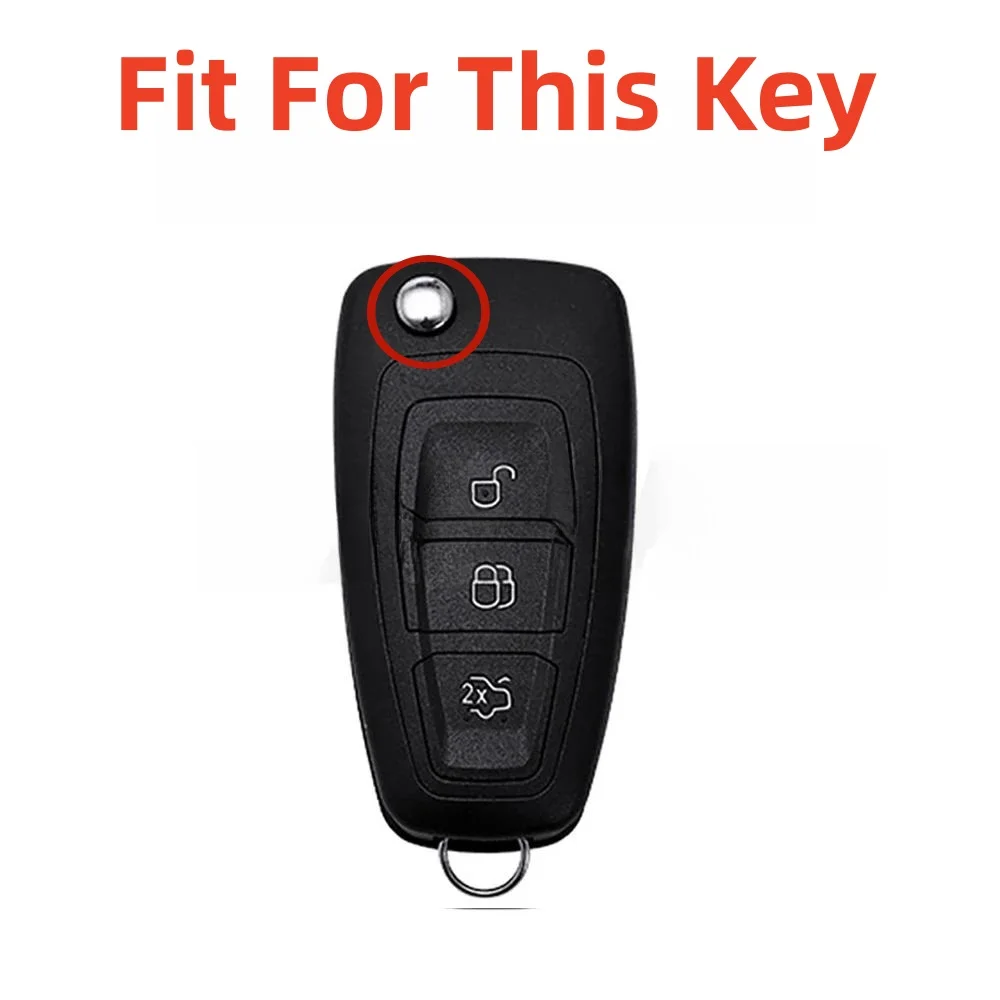 Funda TPU para mando Ford de 3 botones: Focus, Mondeo y Ranger - imagen 3