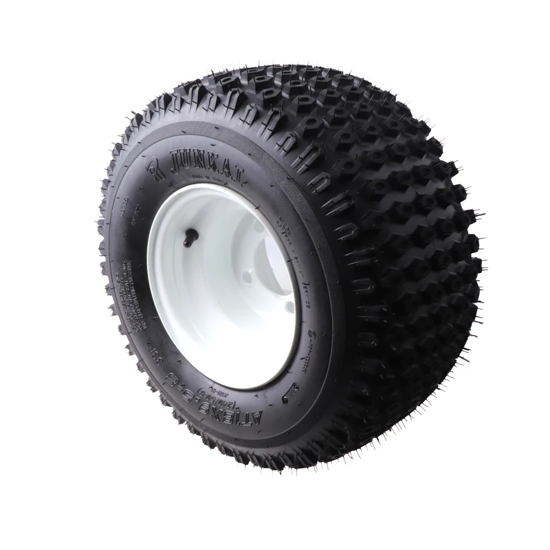 Neumático todoterreno 18X9.50-8 sin cámara con buje blanco – Quad ATV - imagen 2