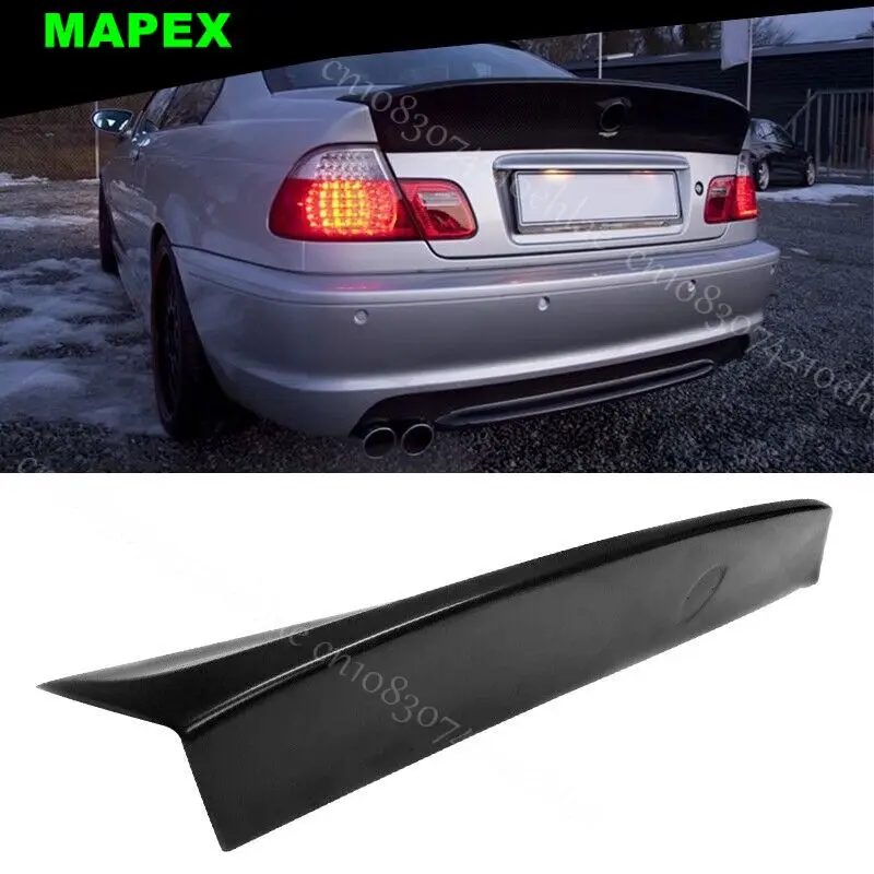 Alerón trasero estilo CSL para maletero BMW E46 Serie 3 Coupé