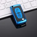 2 button blue