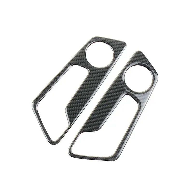 Cubierta embellecedora asiento fibra carbono Audi A6 C8 2019-2023 - imagen 3