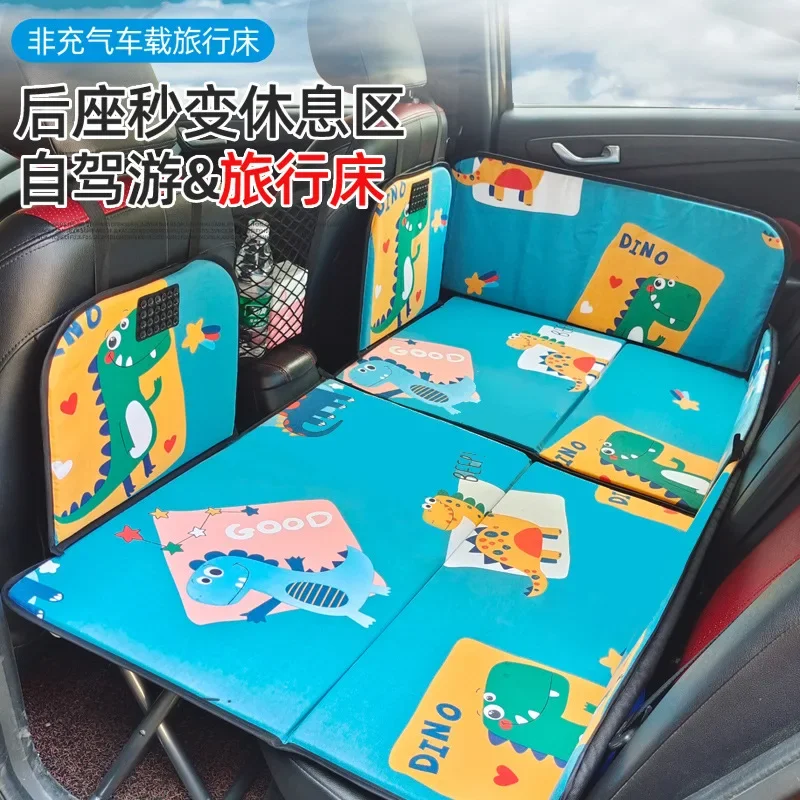 Colchón viaje coche con respaldo trasero plegable para dormir - imagen 4