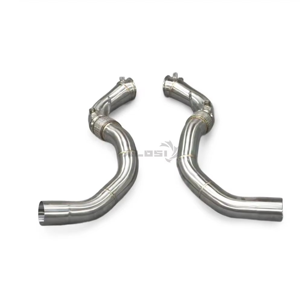 Bajante de escape para BMW X5M F95, vista del producto