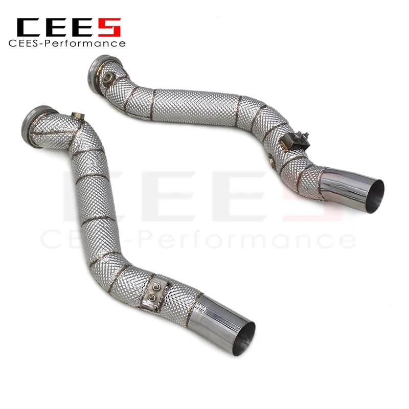 Tubo de escape cees Maserati Quattroporte 3.0 T – Acero inoxidable 2013-2016 - imagen 2