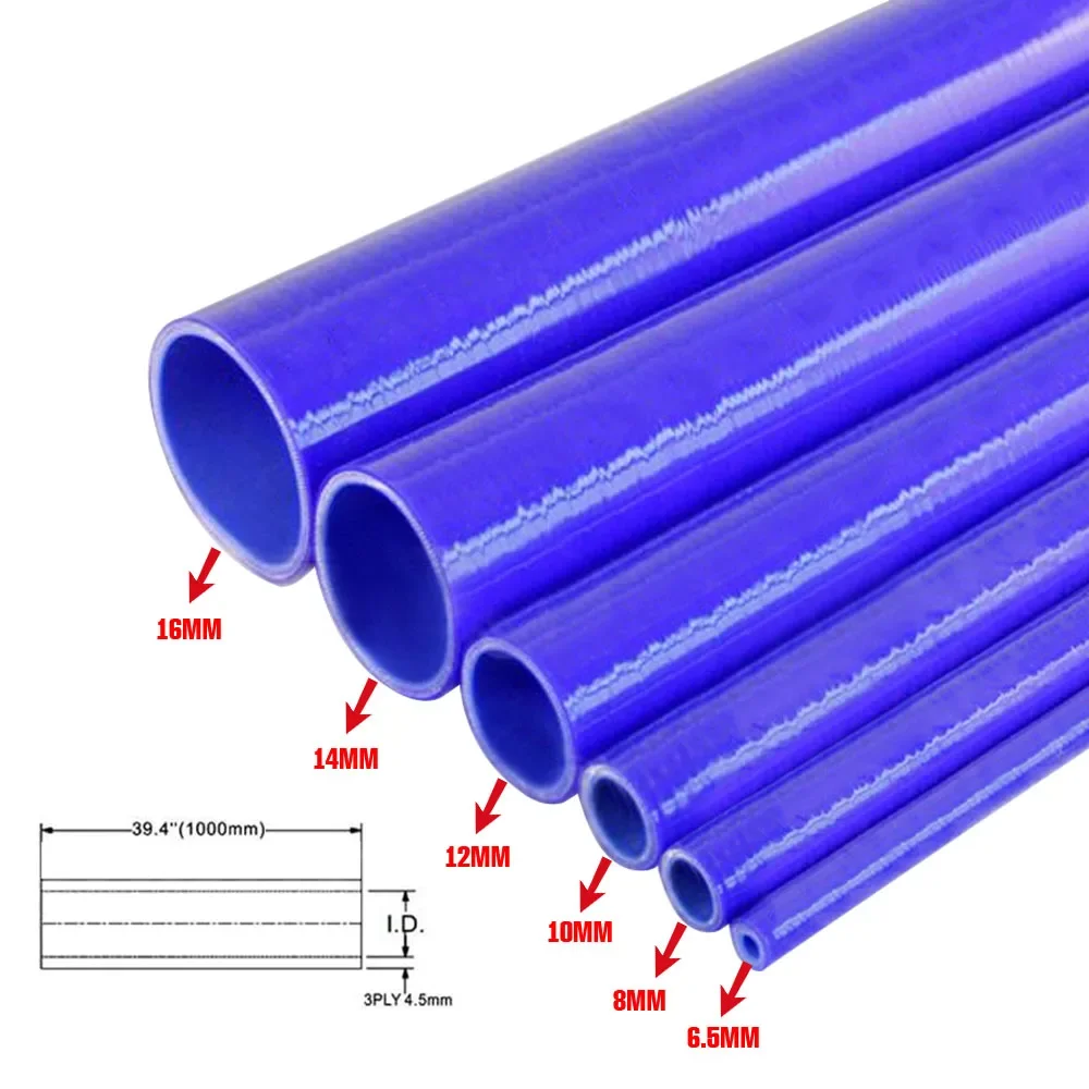 Manguera silicona 1m para turbo e intercooler – Ø6,5 a 16mm - imagen 2