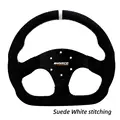 Suede-White-White