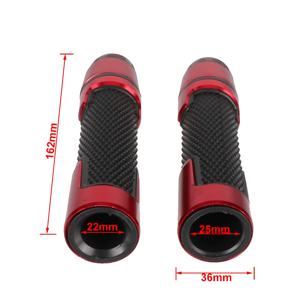 Empuñadura de manillar antideslizante universal CNC 7/8 (22mm) motos - imagen 3