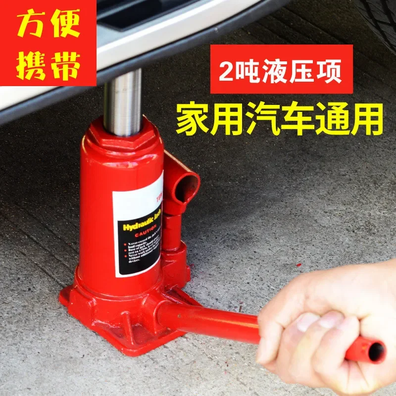 Gato hidráulico vertical bajo perfil con manivela para elevar coches - imagen 4