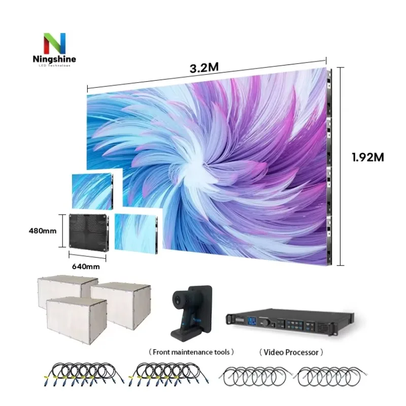 Panel LED P2 fijo 4K para videowall publicitario interior - imagen 3