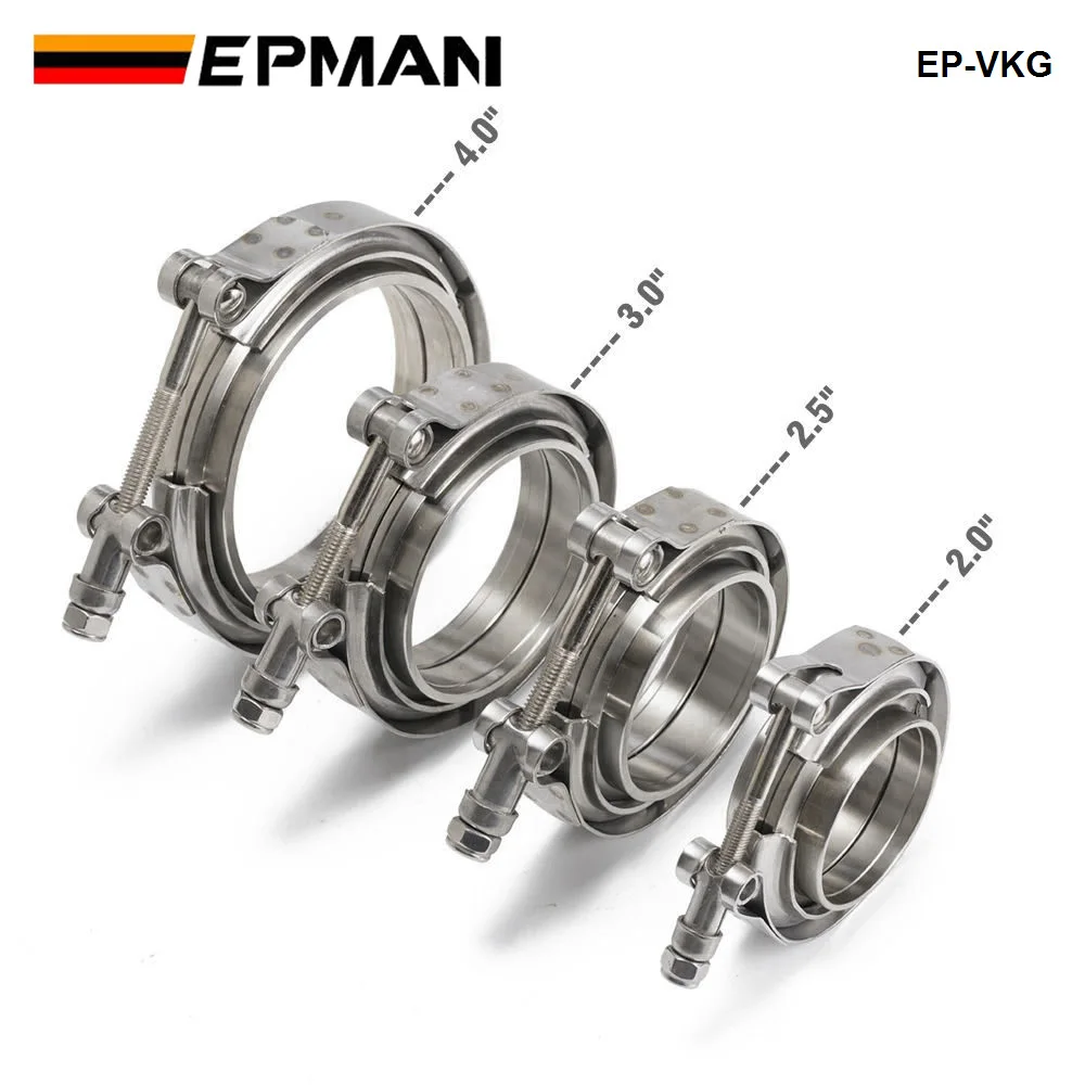 Kit abrazadera banda V EPMAN para turbo y sistema de escape - imagen 4