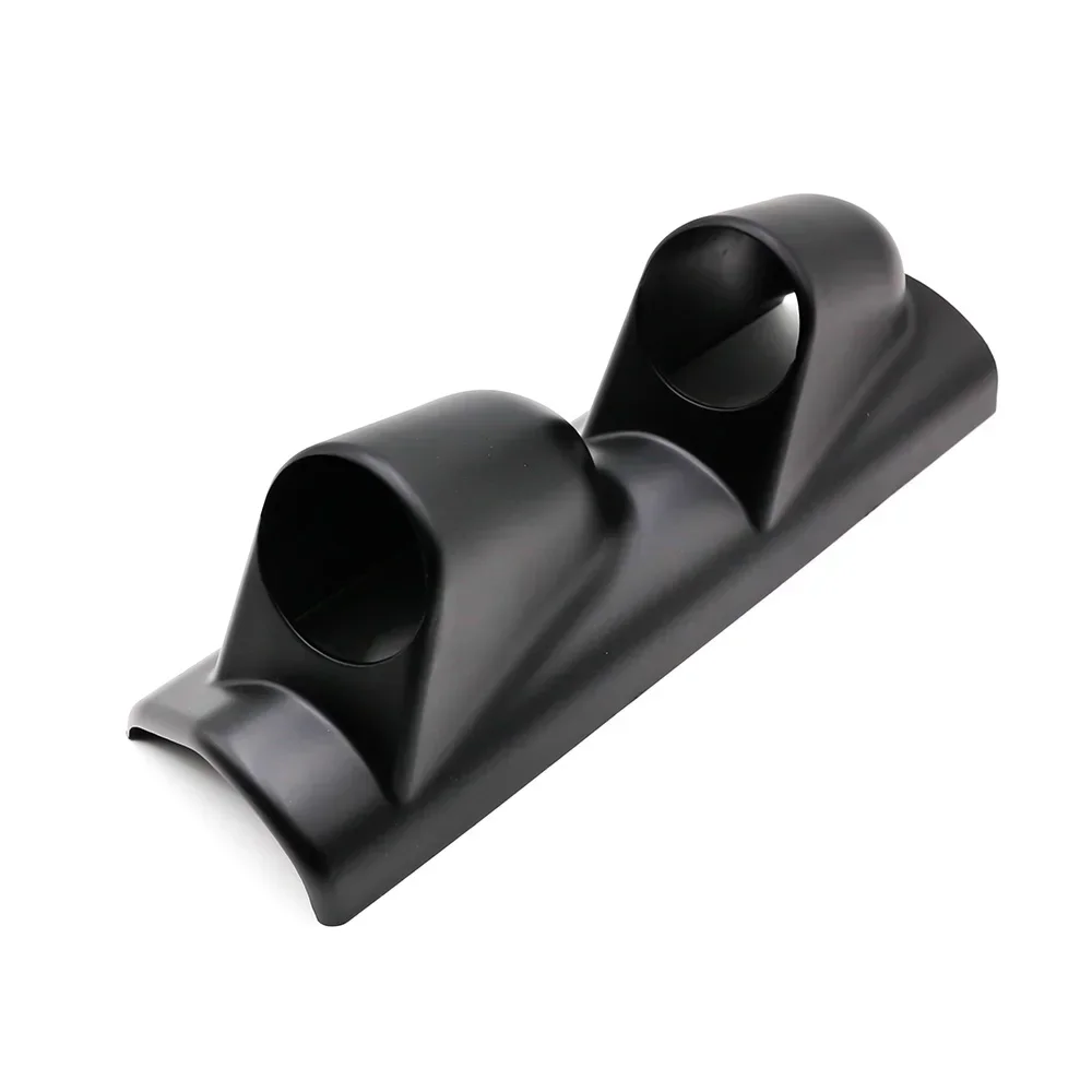 Soporte doble para relojes de 52 mm en pilar A negro - imagen 4