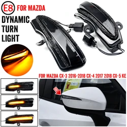 Intermitente LED dinámico espejo retrovisor Mazda CX-3 CX-4 CX-5 2016