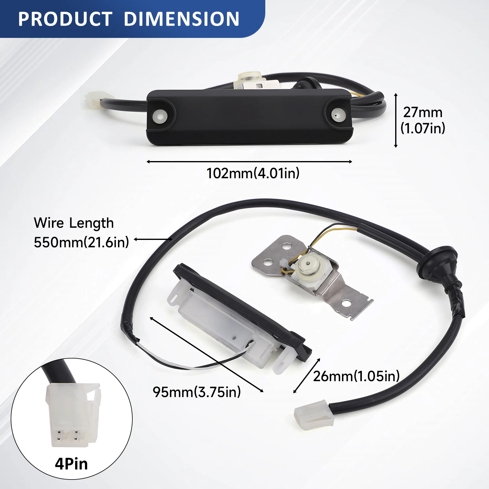 84905-47010 8490547010 interruptor de liberación de escotilla trasera para Toyota Prius 2004-2009 interruptor de liberación de elevación de puerta trasera - imagen 2