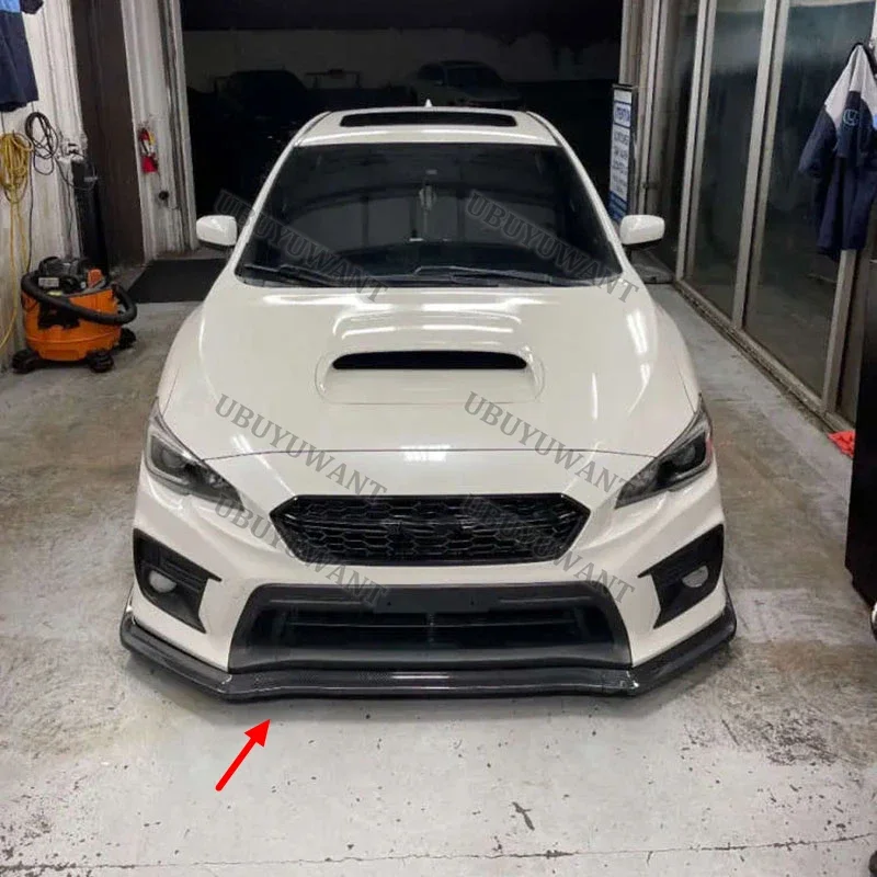 Labio frontal deportivo y divisores – Subaru WRX STI VA 2018-2021 - imagen 3